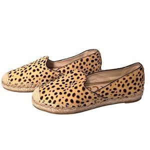 Sam Edelman adorable leopard print espadrilles